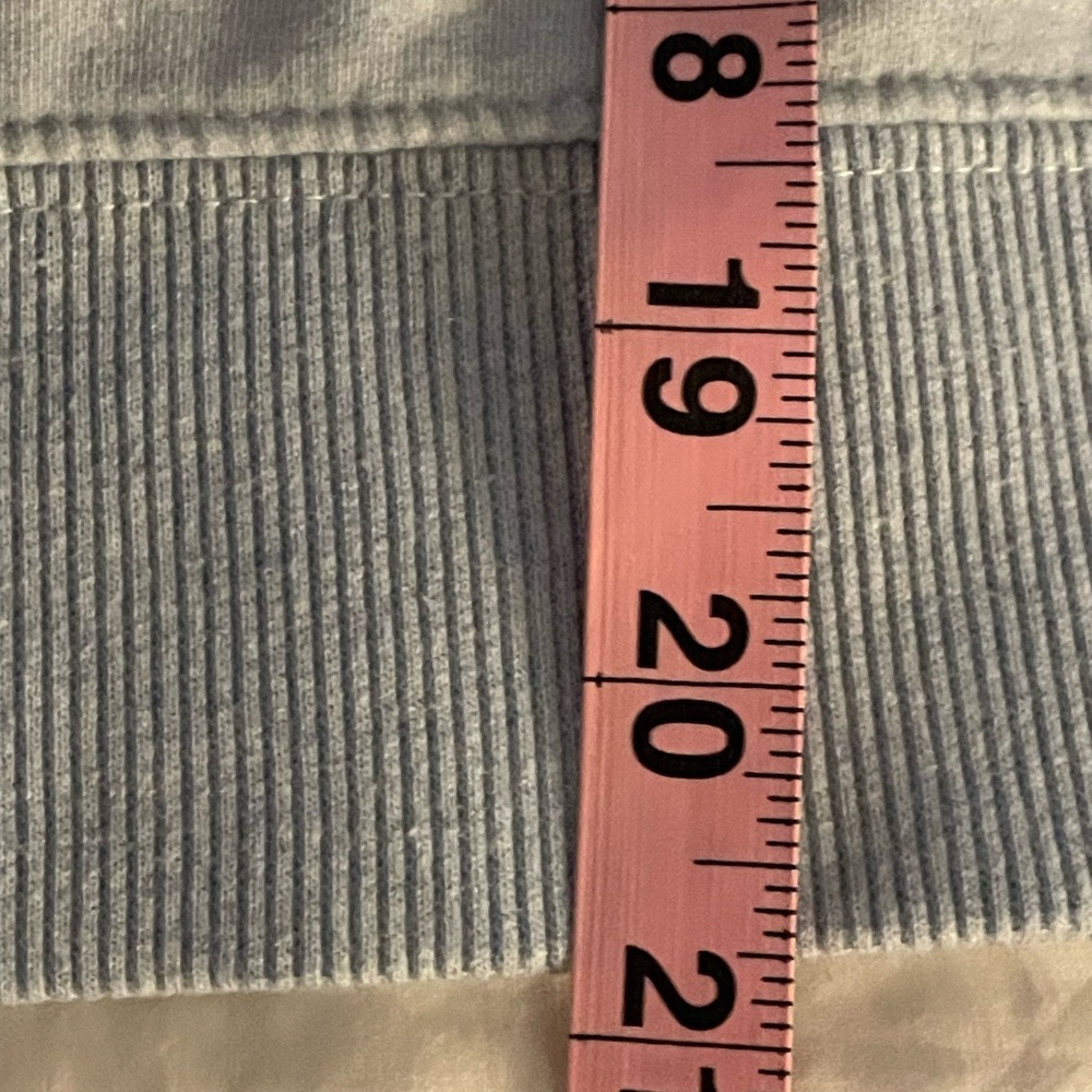 L: Sky Blue Cotton 1/4 Zip Sweatshirt Sweater Travis Mathew - Picture 3 of 7